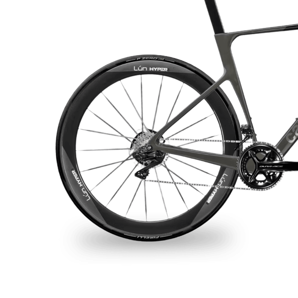 Lún Hyper 5 D50 Carbon Wheelset alternate view